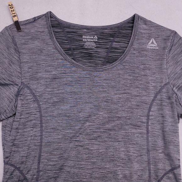 Reebok Tops - Reebok Casual Athletic Short Sleeve T-Shirt Womens Size Extra Small XS Gray